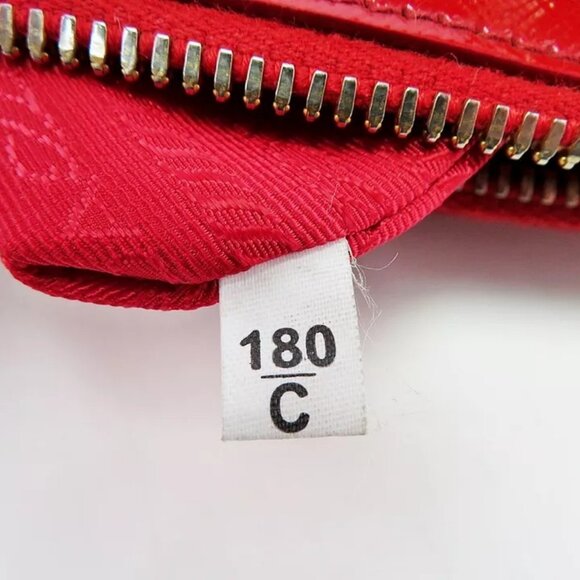 Authentic PRADA Red Galleria Saffiano Leather 2-Way Shoulder Bag - Picture 8 of 8